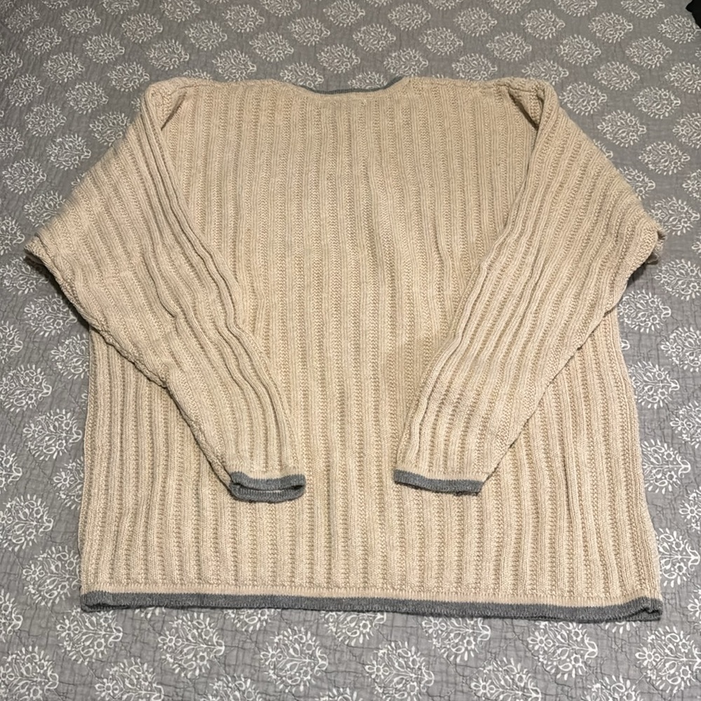 Vintage Structure Button Sweater - image 2